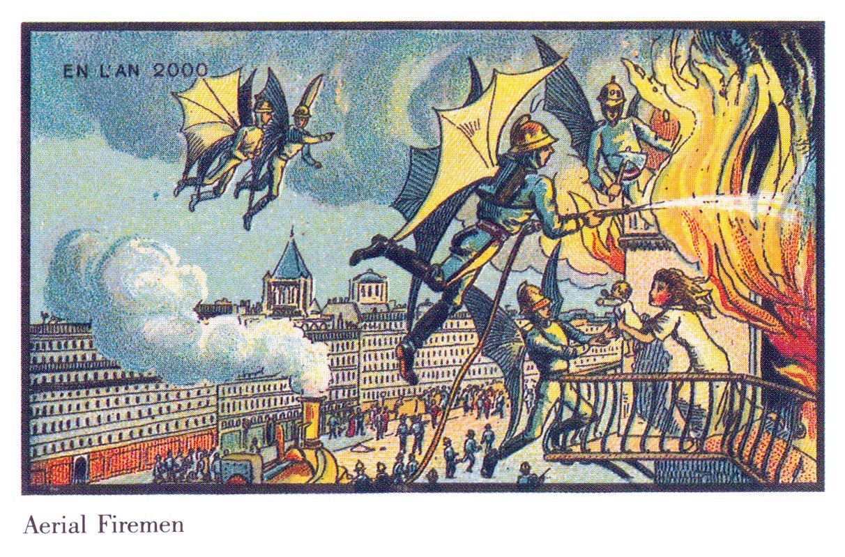 Aerial Firemen, En L’An 2000