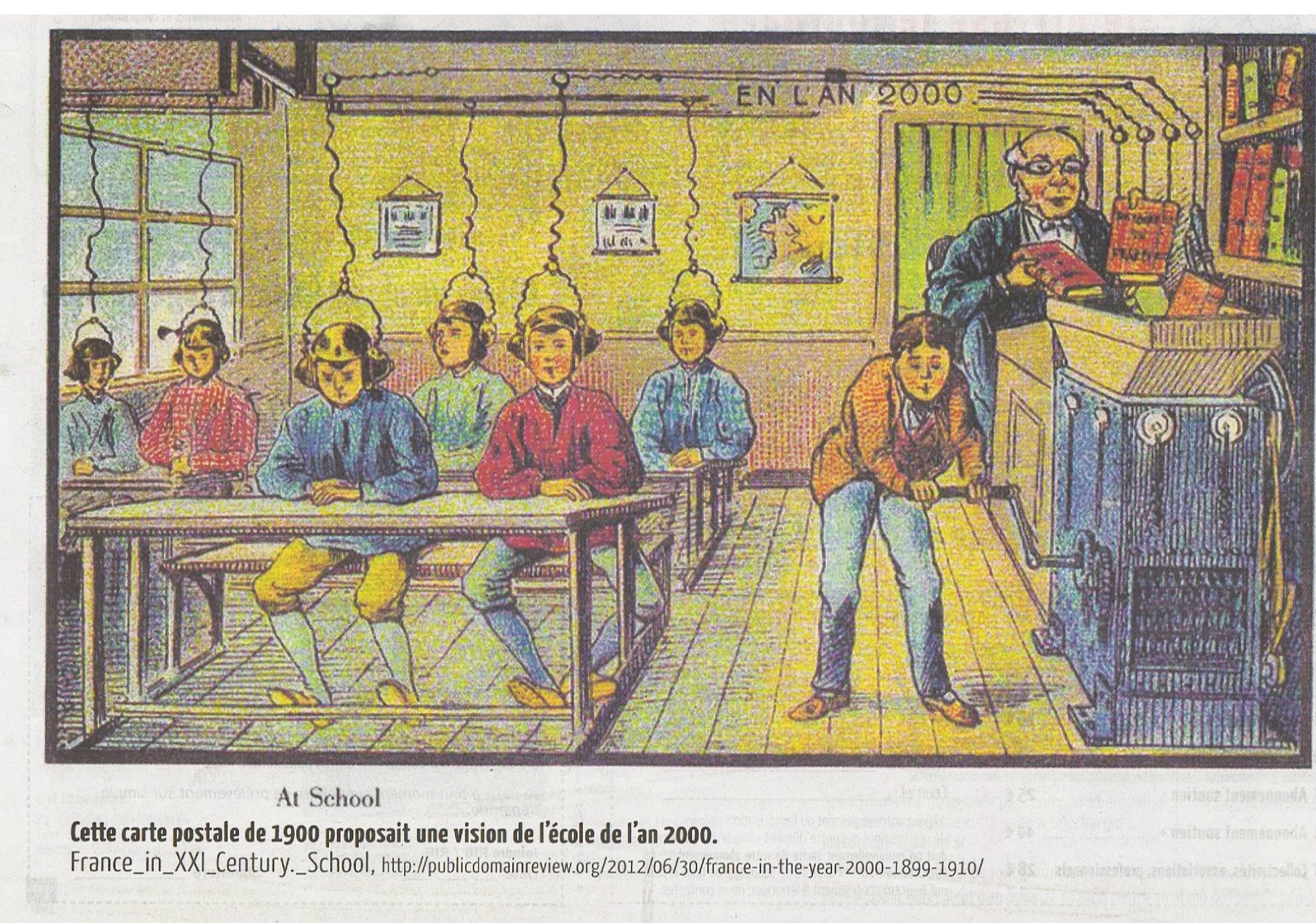 At School, En L’An 2000