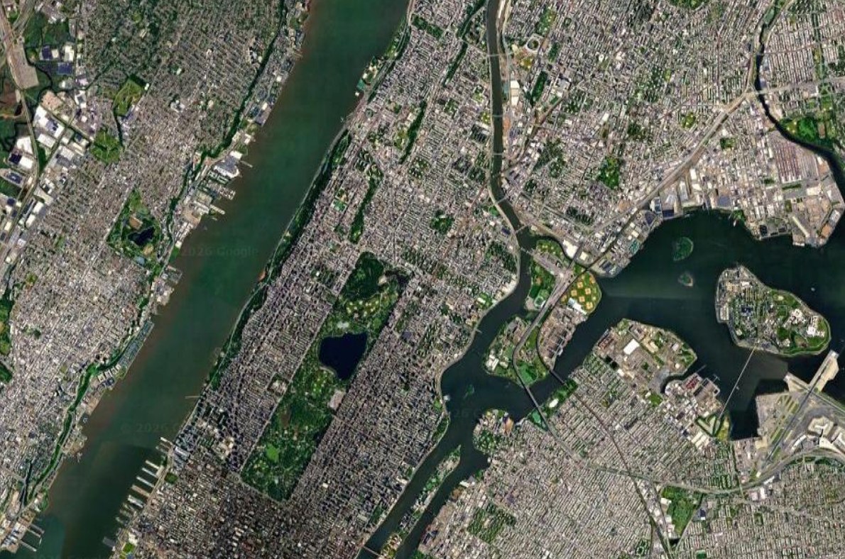 Manhattan from above